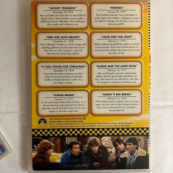 Taxi The Complete First Season 1978 (DVD, 2004, 3-Disc Set) - Picture 9 of 11
